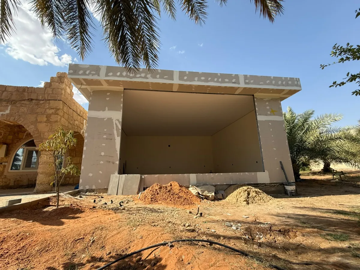 اسمنت بورد من أعمال ركن الظل في الرياض — صورة ٣